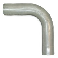 Труба гнутая Ø63, угол 90°, длина 360 мм (сталь)