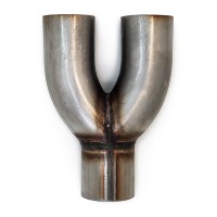 Рогатка Y-пайп Ø76-63-63 (нержавеющая сталь)
